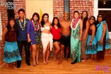 Performers pose with Loading Zone co-owners Linda Kuo and Chanel Tanaka